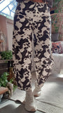 Pantalon Mom imprimé Vache
