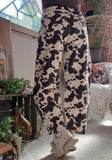 Pantalon Mom imprimé Vache