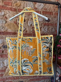 Sac matelassé zip Jungle