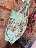 Sac matelassé réversible Palmier 🌴