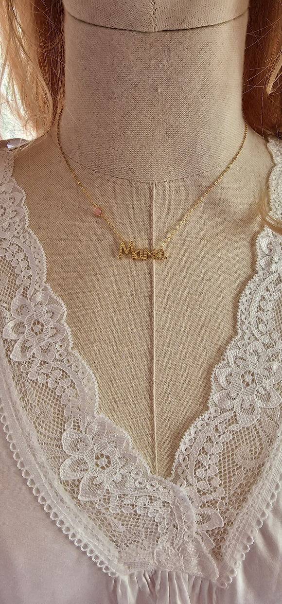 Collier Mama rose