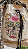 Sac bourse Skull
