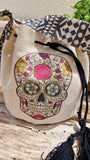 Sac bourse Skull