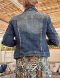 Veste Jeans Strass