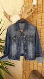 Veste Jeans Strass