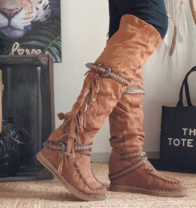 Bottes camel