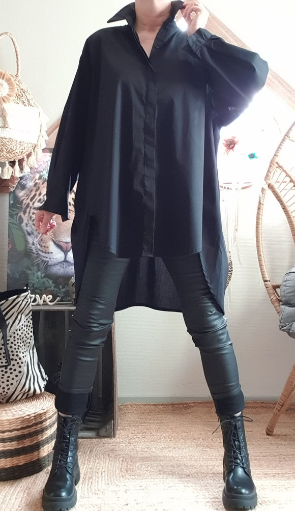 Chemise Oversize noire