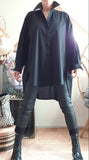 Chemise Oversize noire