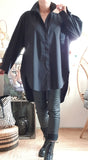 Chemise Oversize noire