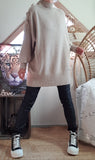 Pull/Tunique Oversize beige