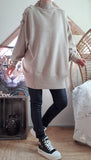 Pull/Tunique Oversize beige