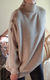 Pull/Tunique Oversize beige