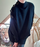 Pull/Tunique Oversize noir