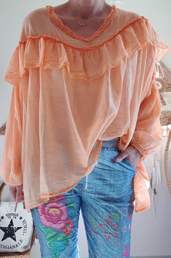 Blouse Sarah orange