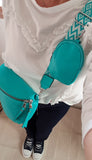 Sac Banane turquoise