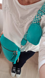 Sac Banane turquoise