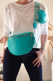 Sac Banane turquoise