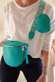 Sac Banane turquoise