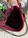 Sac Bohème Seville bordeaux