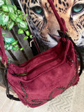 Sac Bohème Seville bordeaux