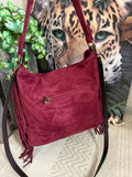 Sac Bohème Seville bordeaux