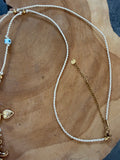 Sautoir Sunset beige