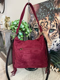 Sac Bohème Seville bordeaux