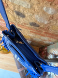 Sac à franges Milo bleu électrique
