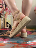 Sandales beige