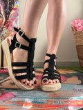 Sandales noires