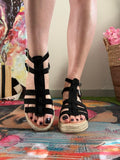 Sandales noires