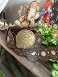 Ceinture chocolat Bohème
