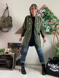 Veste longue MJ kaki du 36 au 42/44