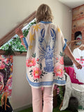 Chemise Langoustine bleu