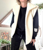 Veste sans manches blanche