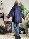 Chemise Faustine marine du 36 au 46