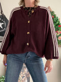 Gilet bordeaux Sandy du 38 au 52