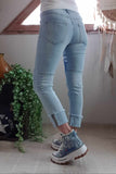 Jeans Marguerite bleu