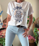 Tee-shirt Oursons Amour strass