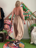 Combinaison Dalias couleur Café au lait