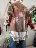 Veste bohème florale du 36 au 44/46