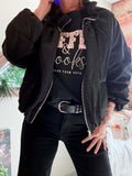 Veste Léonie noire du 36 au 42