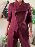 Veste bordeaux Agathe du 36 au 42