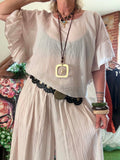 Haut Balia beige clair