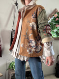 Veste bohème florale du 36 au 44/46