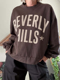 Sweat Beverly Hills chocolat du 36 au 46