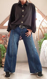 Chemise noire Sophia