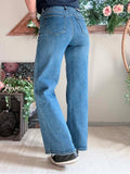Jeans Mylene Wide Leg Boutons Bijoux du 34 au 42
