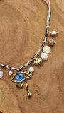 Collier Gaudy beige