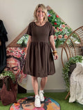 Robe Savana  chocolat